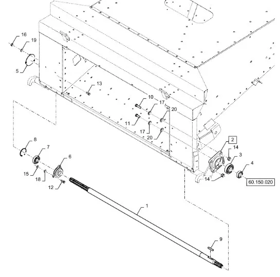 89835682 - подшипниковый узел