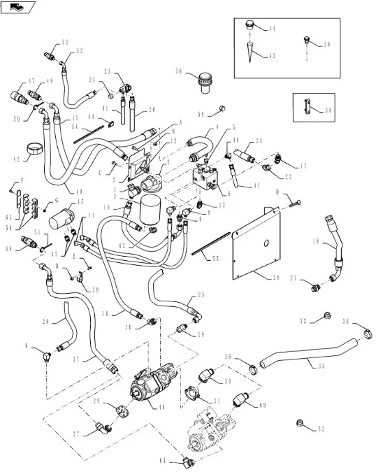 87561176 - Клапан гидравлический распределительный