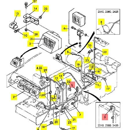 9673053 - Датчик оборотов ДВС/КПП, тракторы Buhler